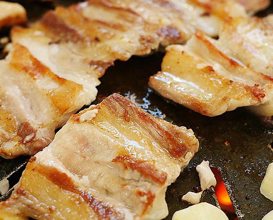 제주 중문 돼지고기 '해심가든'