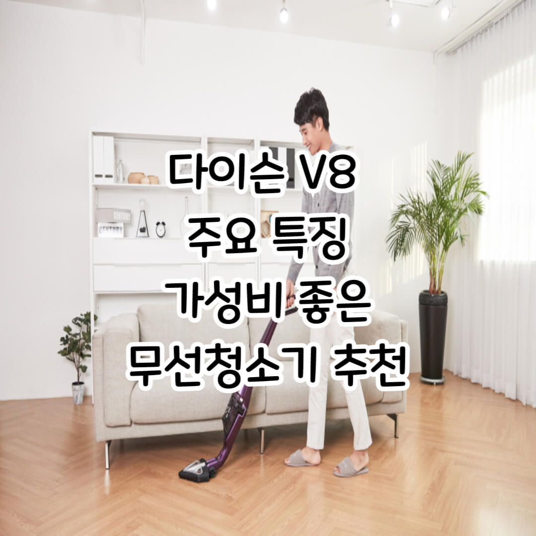 다이슨 V8 특징