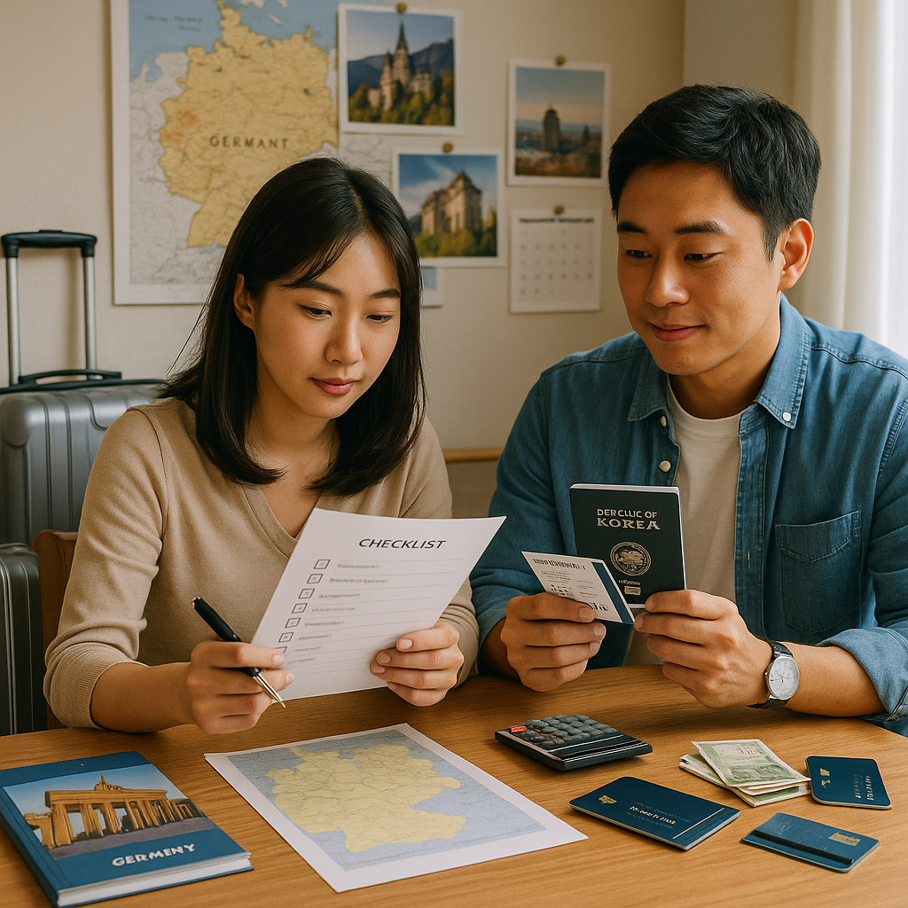 독일 패키지 여행 준비 방법 체크리스트