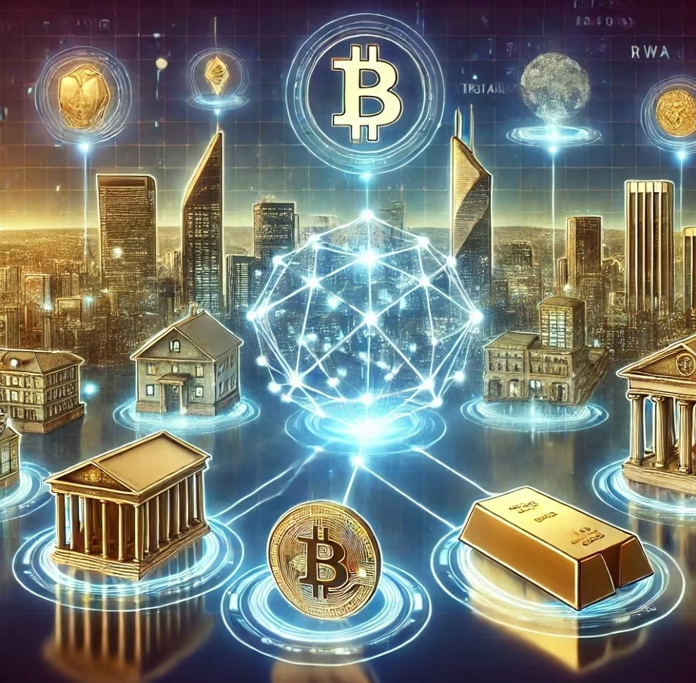 토큰증권(STO)과 RWA의 개념이 포함되어 있는 이미지입니다