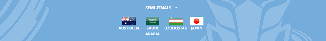 AFC U23 아시안컵 4강 국가들