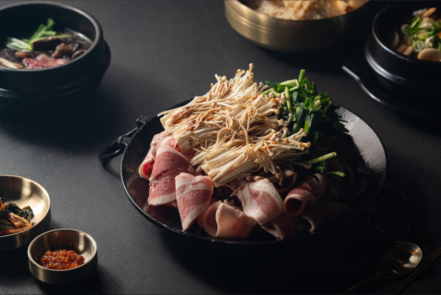 오리불고기정식