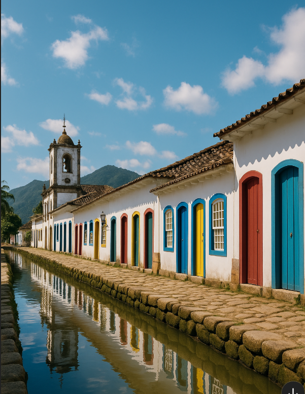 파라티 도시의 전경