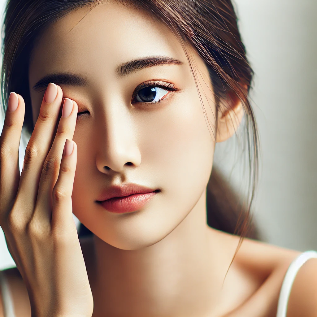 눈에 이물감 사진