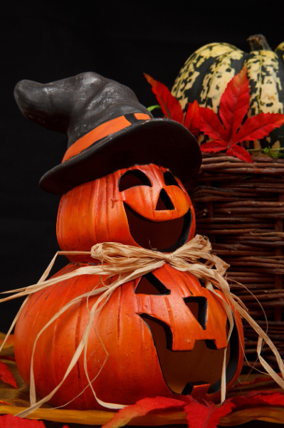 할로윈데이 호박장식