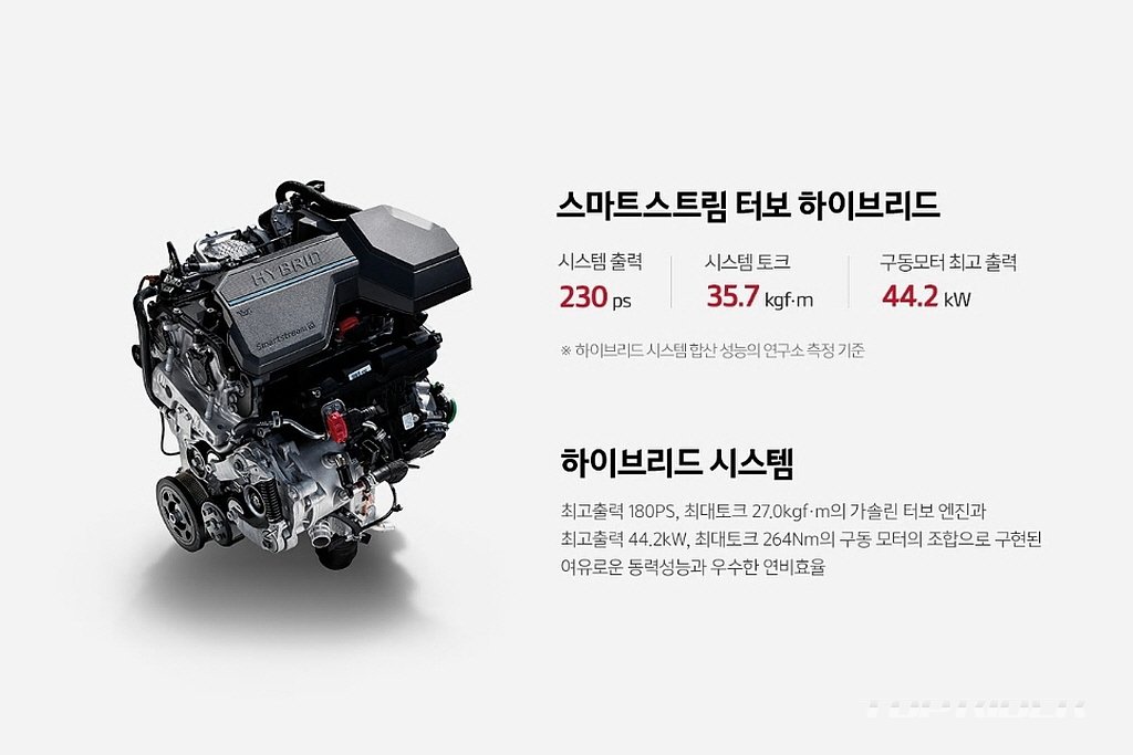 쏘렌토 하이브리드 엔진