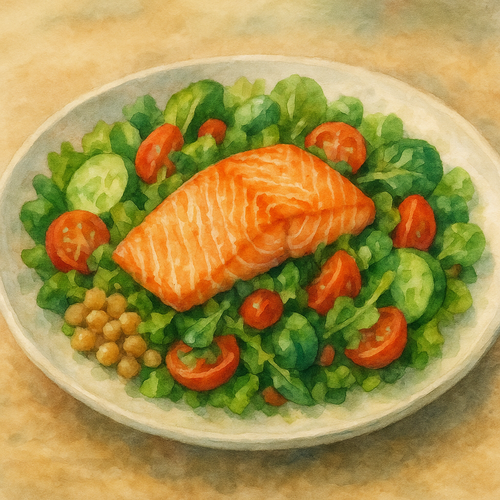 연어-샐러드-궁합