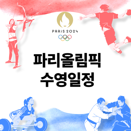 파리올림픽 수영 일정