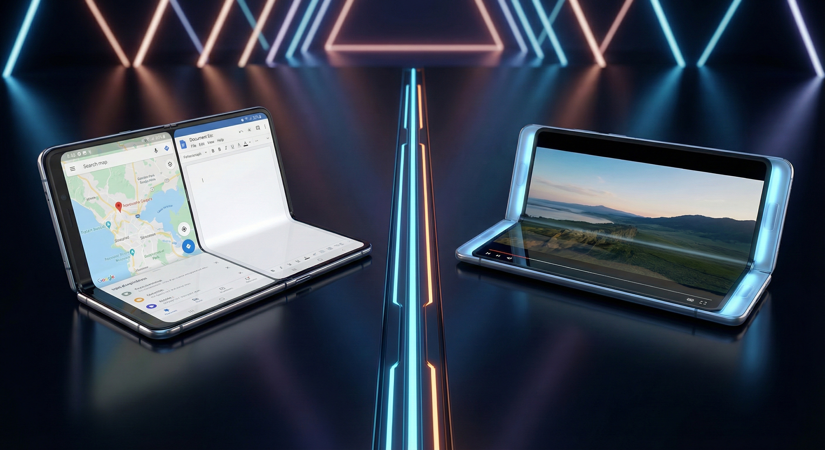 2026년 폴더블폰과 롤러블폰의 디자인 및 기능 비교