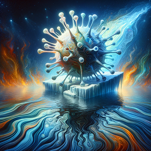 노스트라다무스 2024년 예언 빙하 바이러스