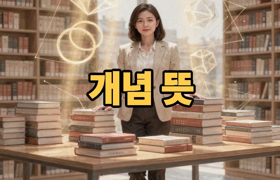 개념 뜻 정의
