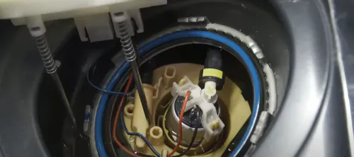 자동차 혼유사고로 연료계통 손상