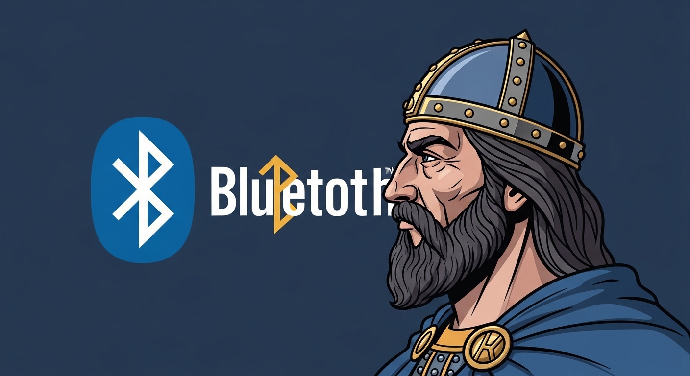 블루투스 어원: '푸른 이빨' 가진 바이킹 왕의 통일 정신