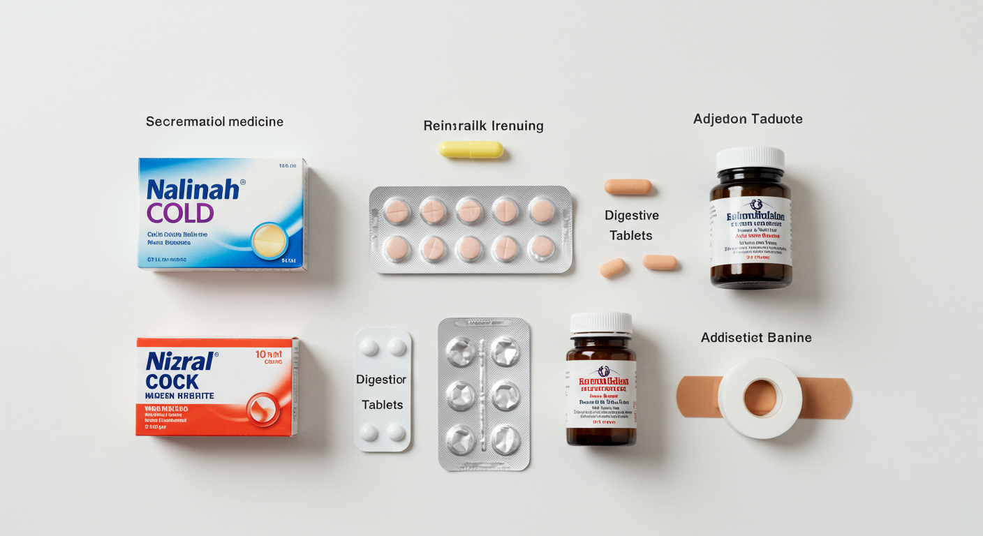 약사 추천! 50대 이후 꼭 챙겨야 할 상비약 5가지