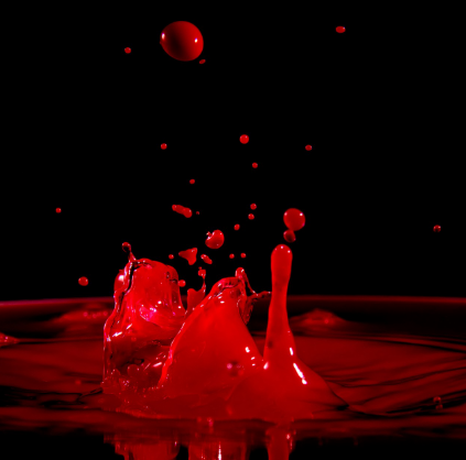 "피는 푸른색이었다가 공기와 만나 빨개진다?"