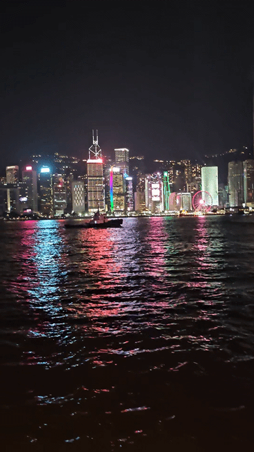 홍콩 스타페리와 트램 야경