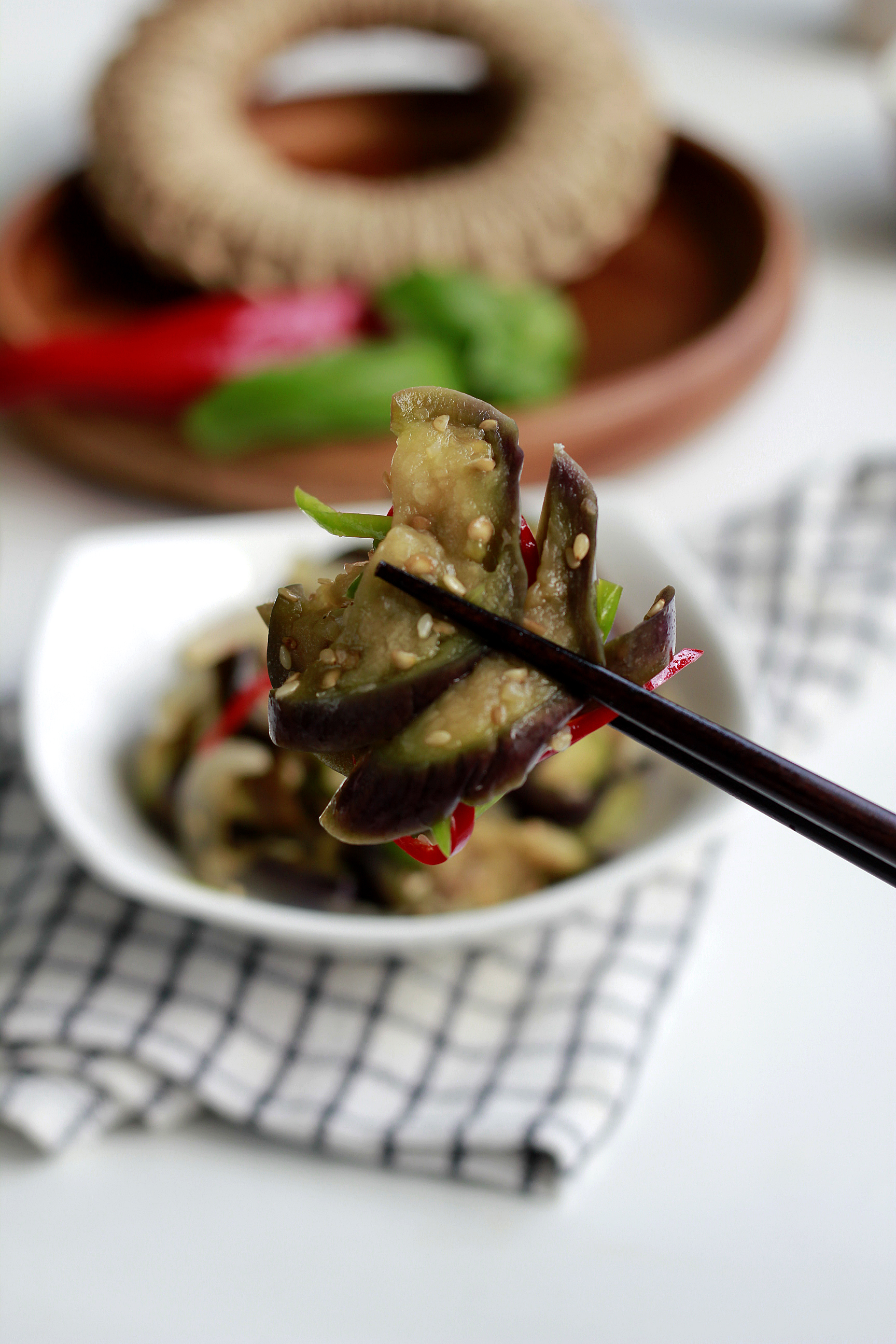 가지무침_찐가지나물무침