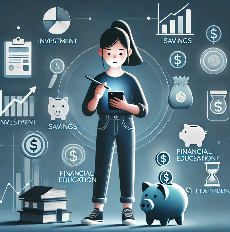 MZ세대(밀레니얼 + Z세대)가 경제공부를 하는 모습