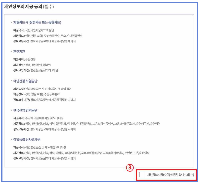 내일배움카드 신청자격 및 발급방법 (훈련기관&#44; 사용처)