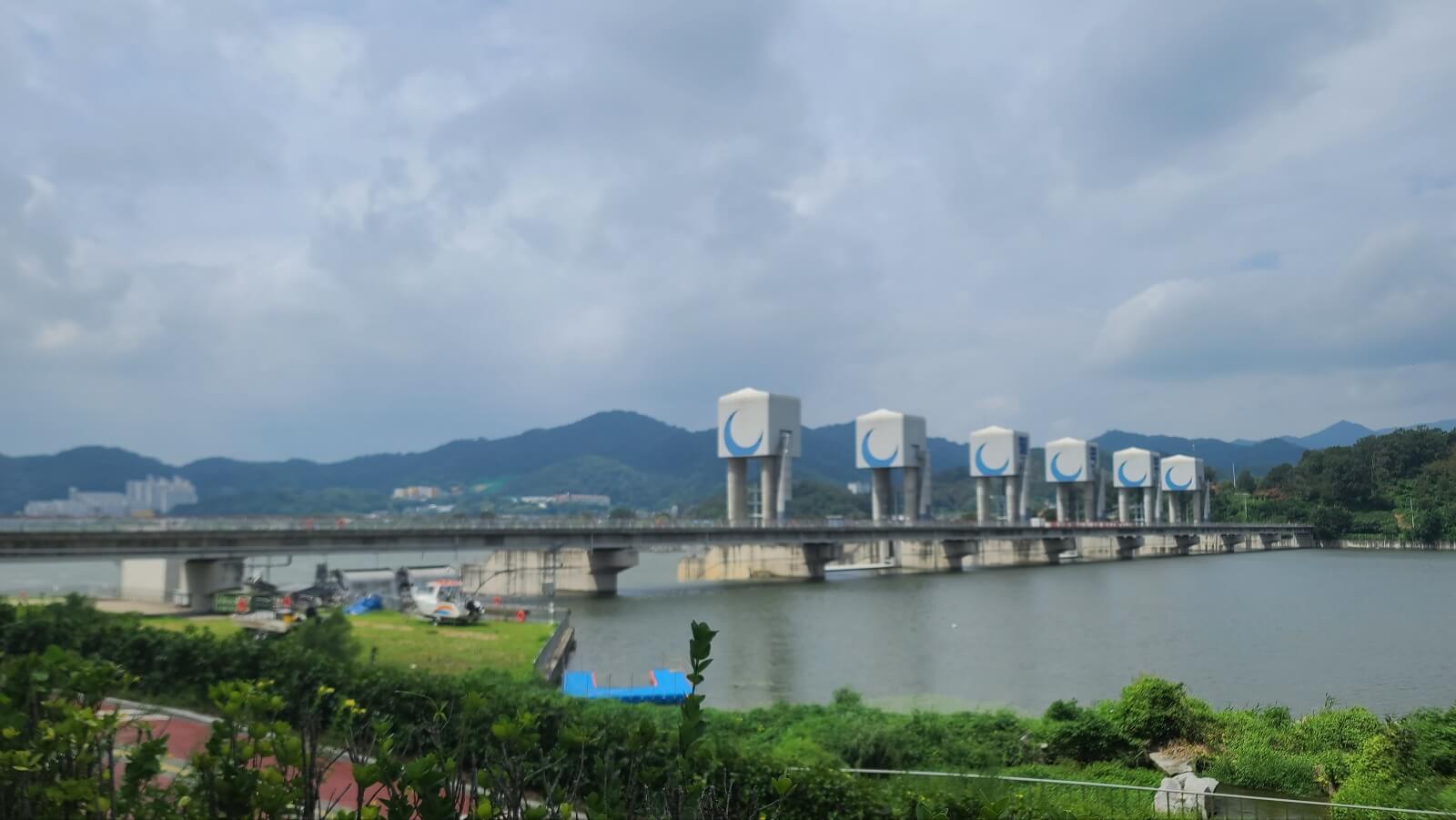칠곡보 전경