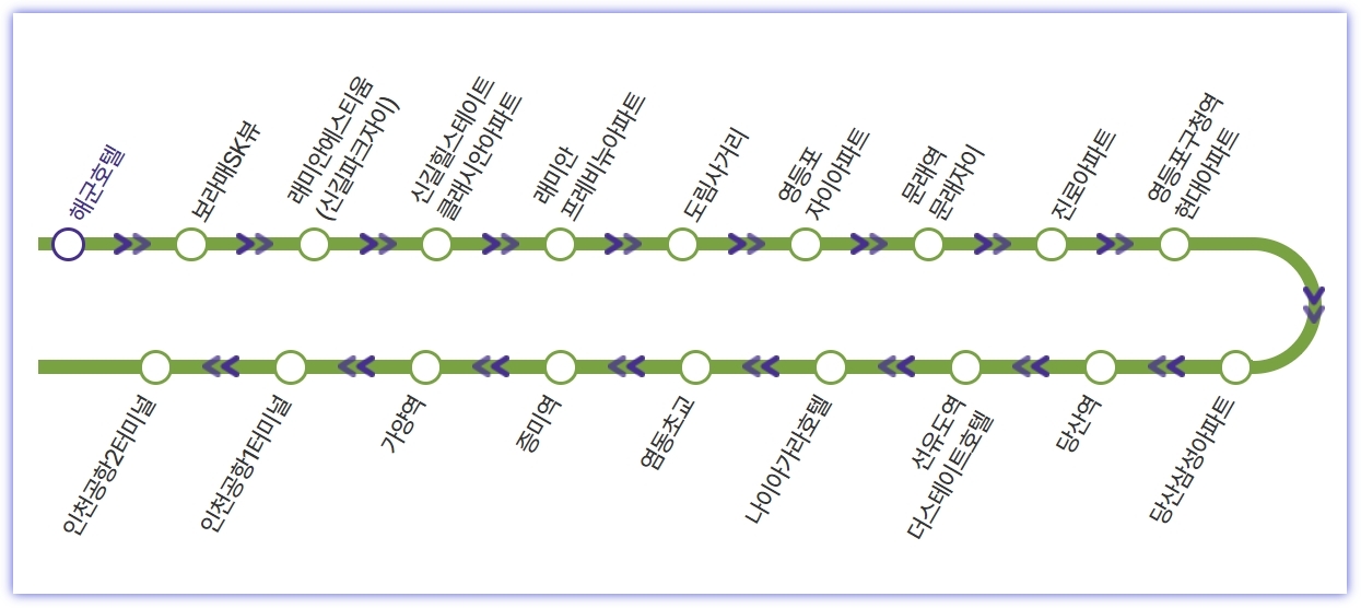 6008 공항버스 노선