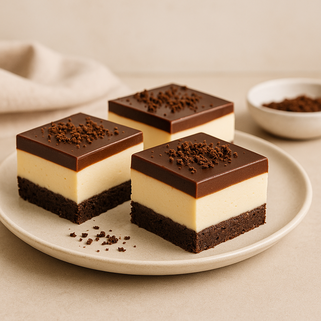 오븐 없이 굳혀서 만드는 차가운 디저트 사진