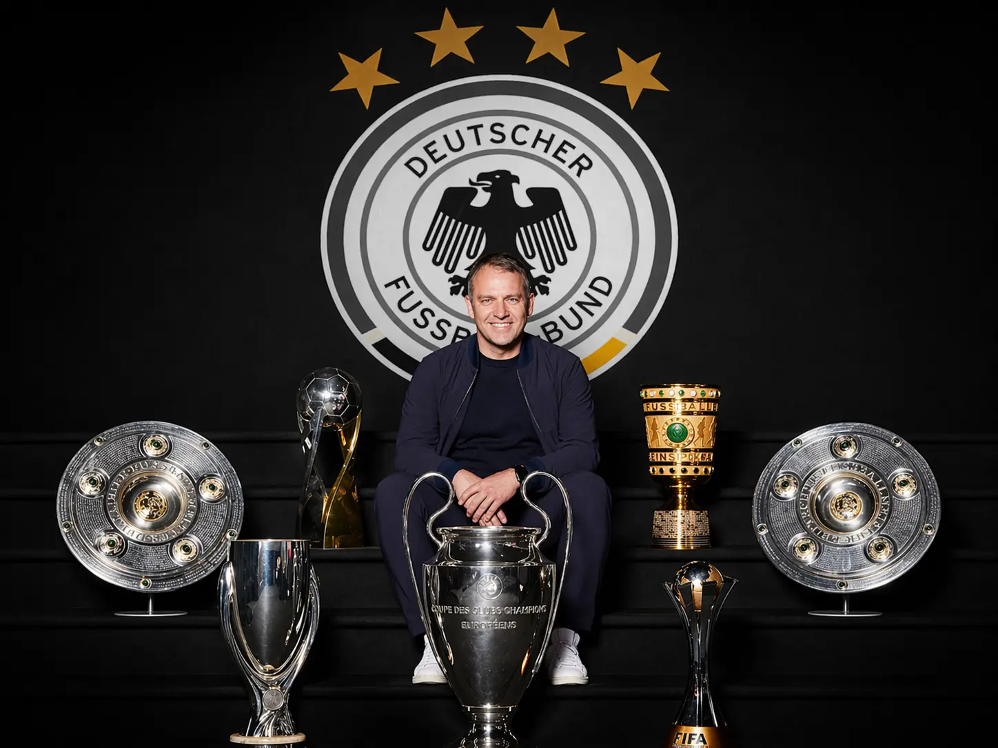 바이에른 뮌헨 트레블 감독 한지 플릭