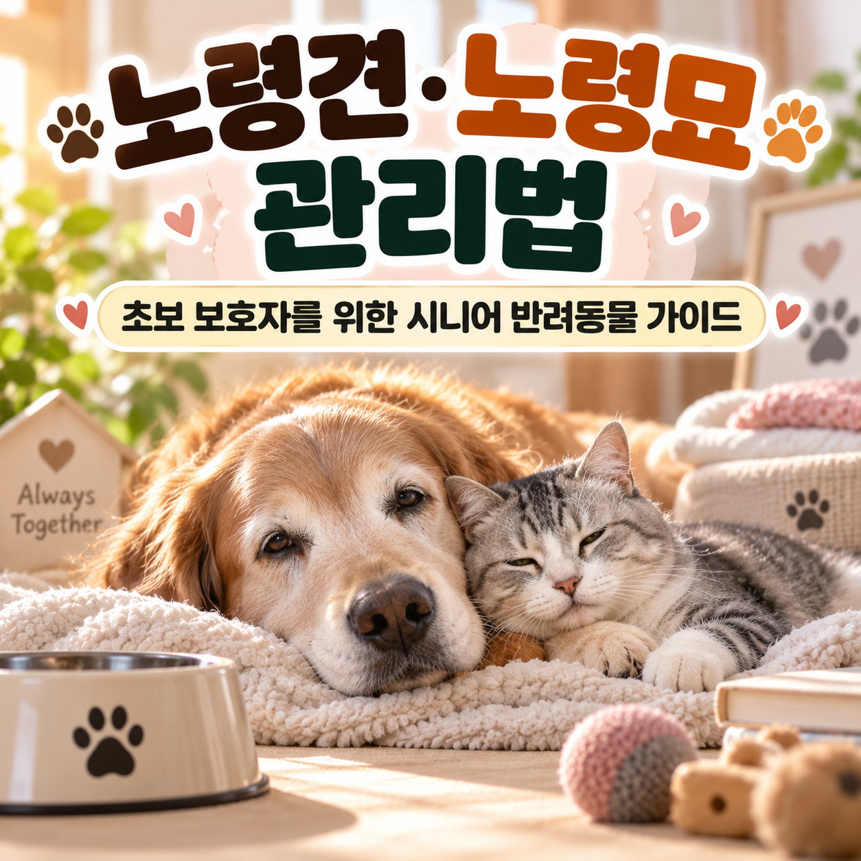 노령견&middot;노령묘 관리법