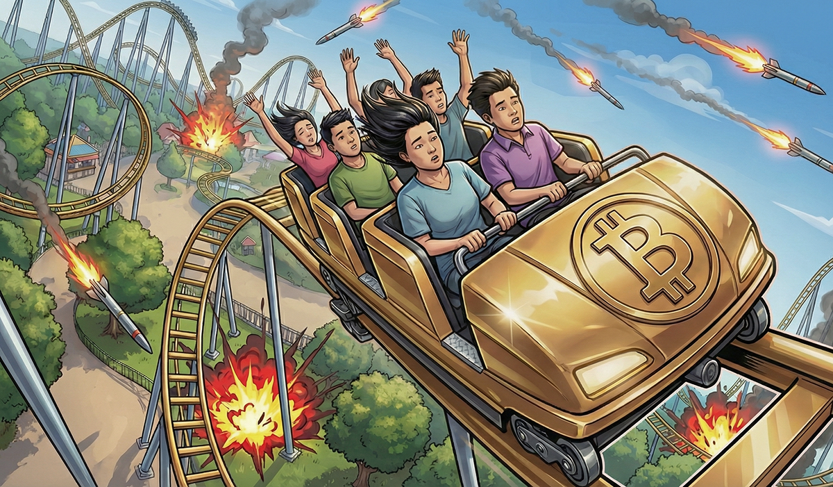 롤러코스터 같은 비트코인 변동성