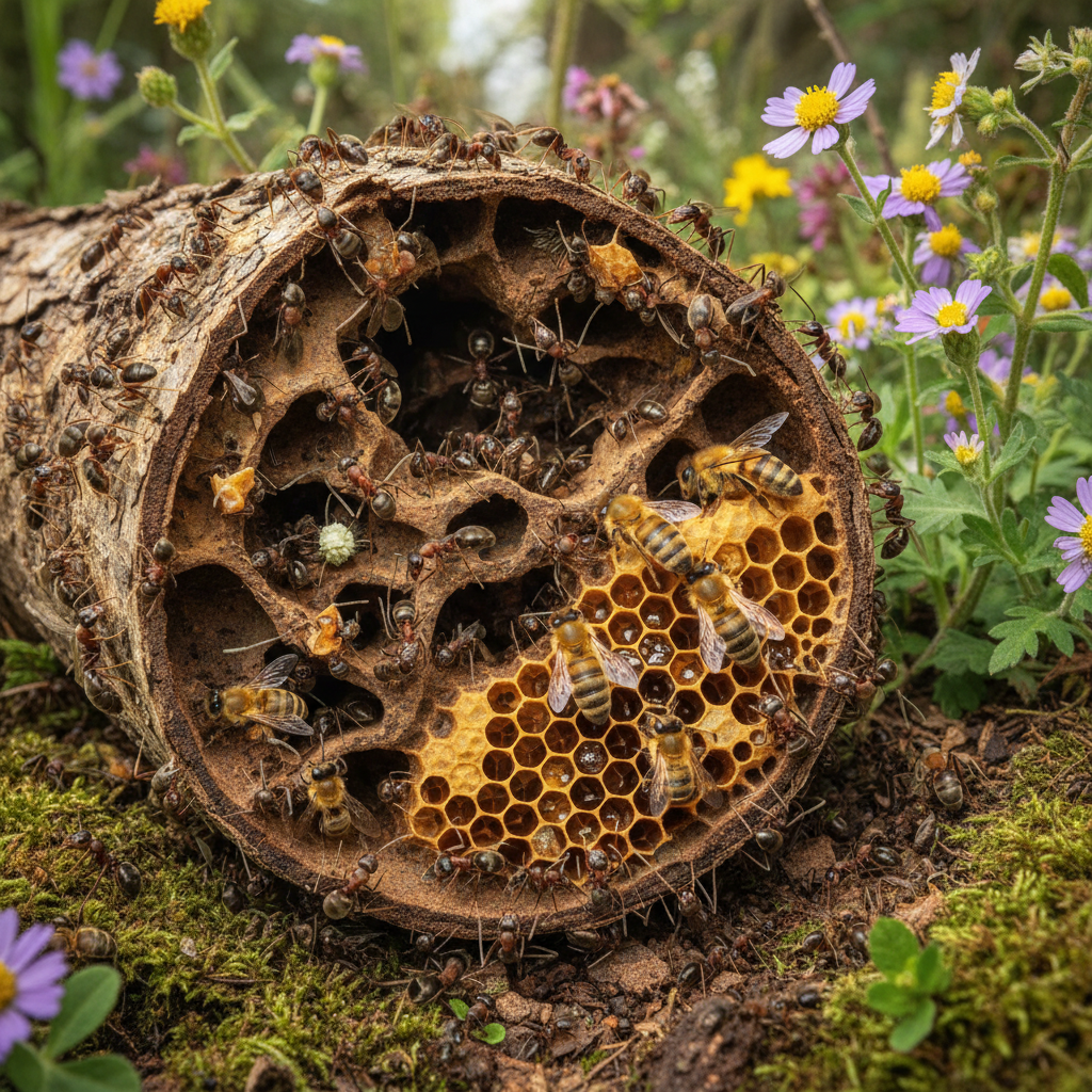 개미와 벌 차이