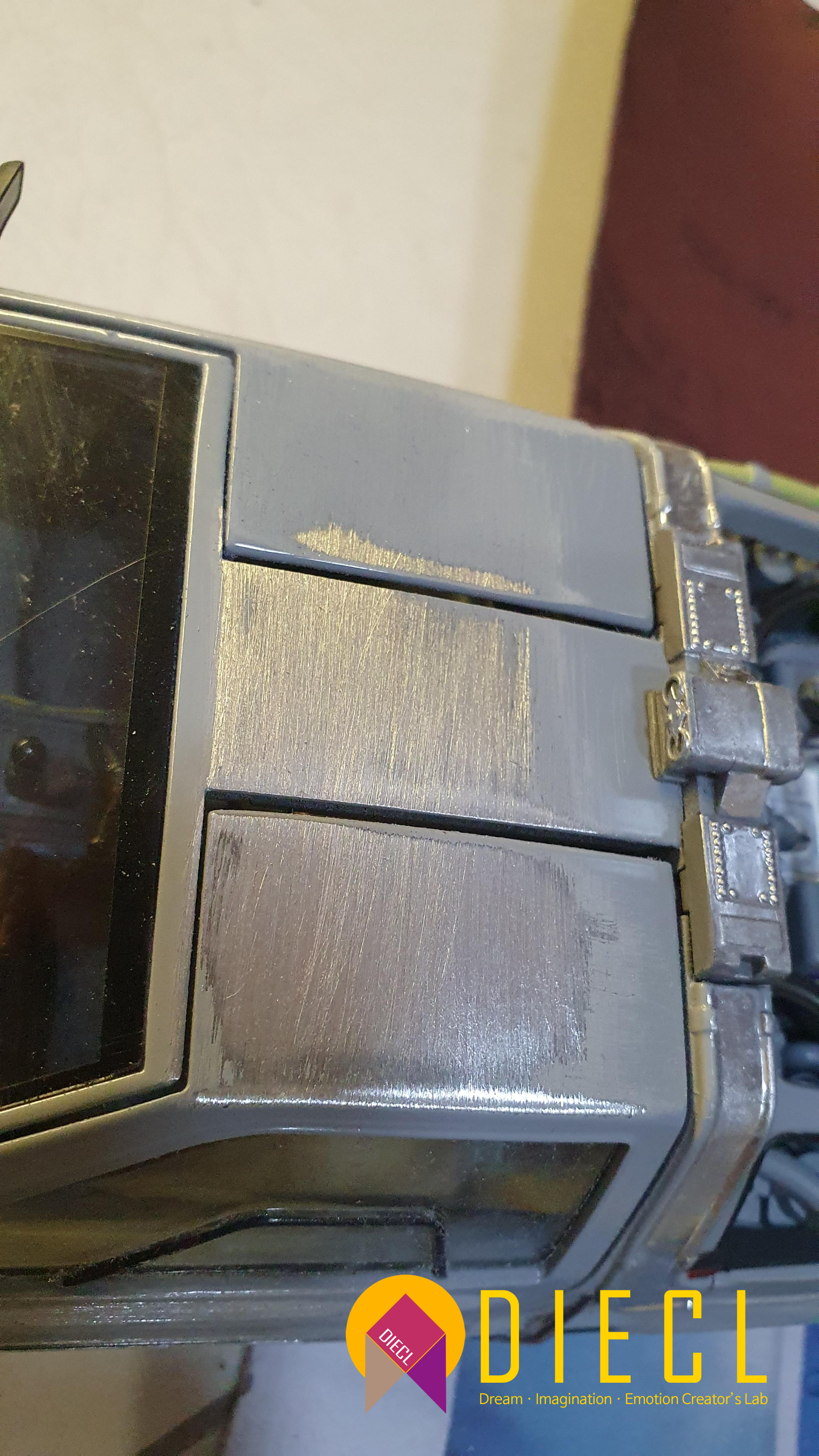 NECA Delorean, Back to the future, BTTF, Polishing, Detail Up, 백투더퓨처, 드로리안