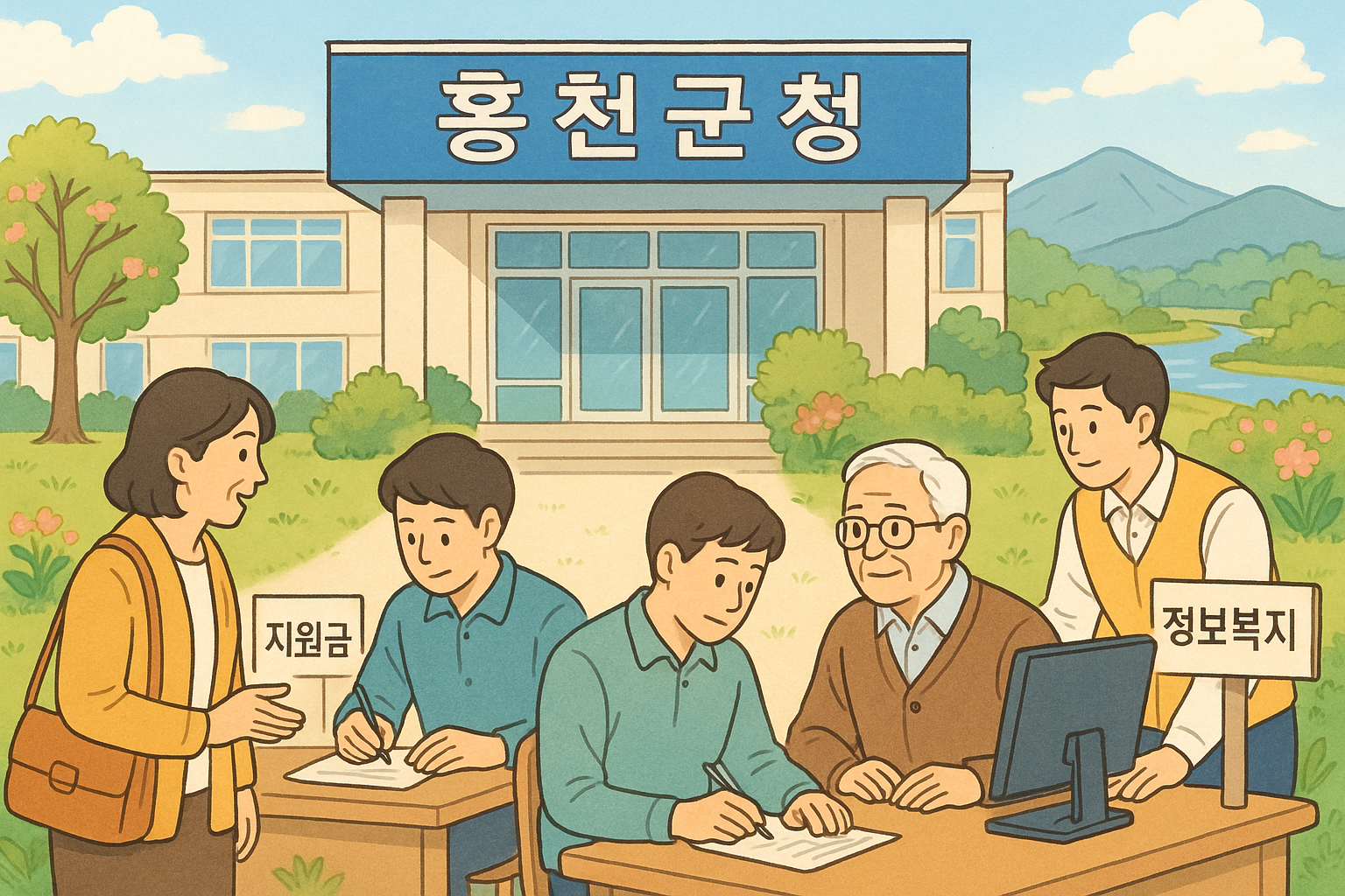 2025년 5월 강원특별자치도 홍천군 지원금 및 복지사업 안내