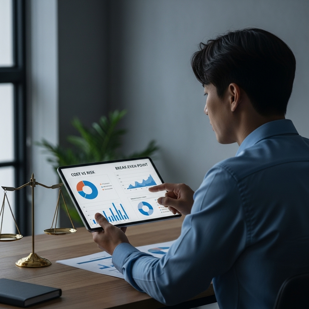 돈 기준으로 본 손익 분기점