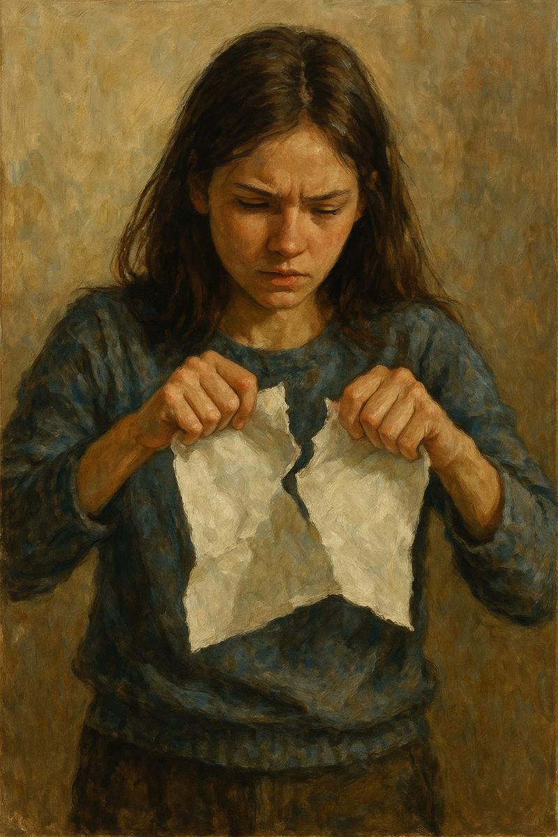 종이 찢는 꿈 해석