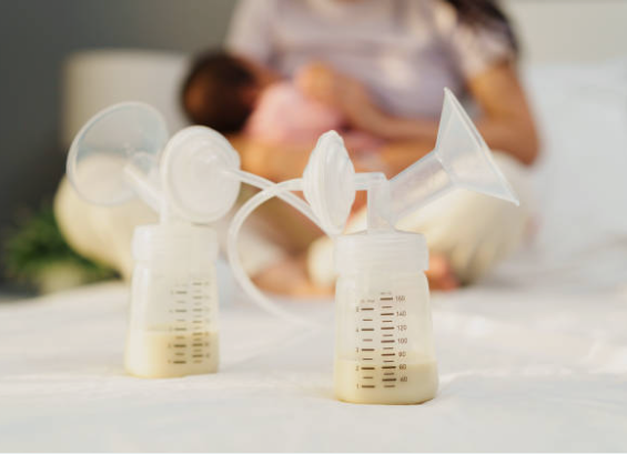 모유 수유 유축