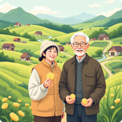 신안군 농어촌 기본소득 이미지