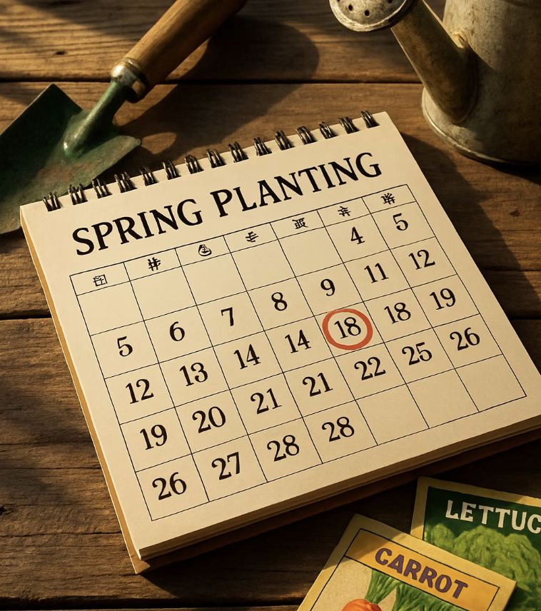 씨앗을 뿌릴 최적의 타이밍