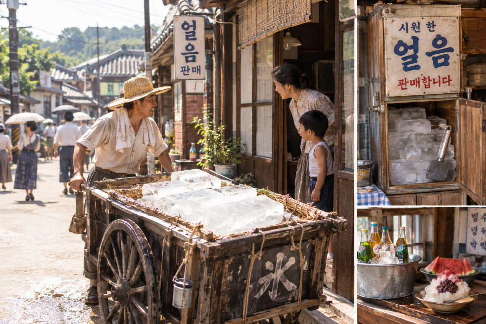 냉장고가 없던 시절, 얼음 장수는 어떤 일을 했을까?