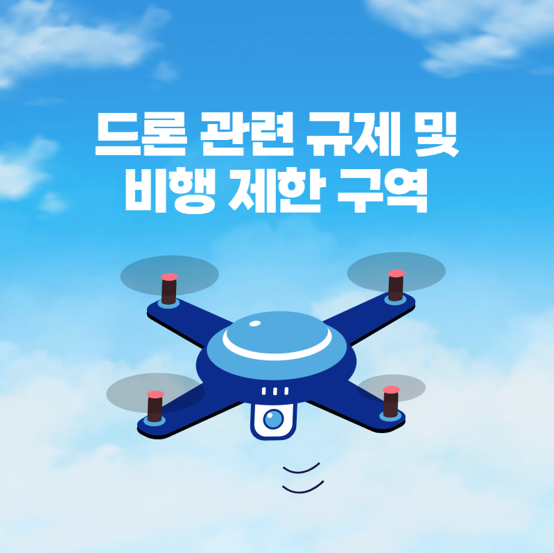 드론 규제 비행제한 구역