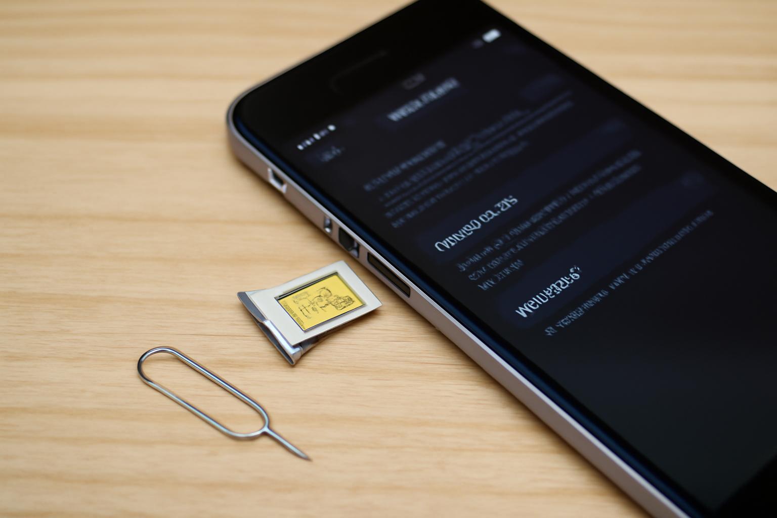 유심 비밀번호 설정