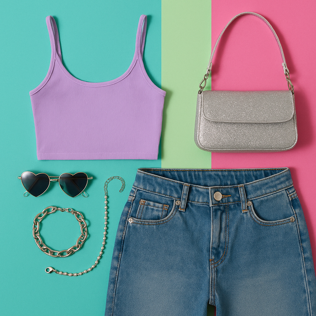 Y2K 패션의 예시