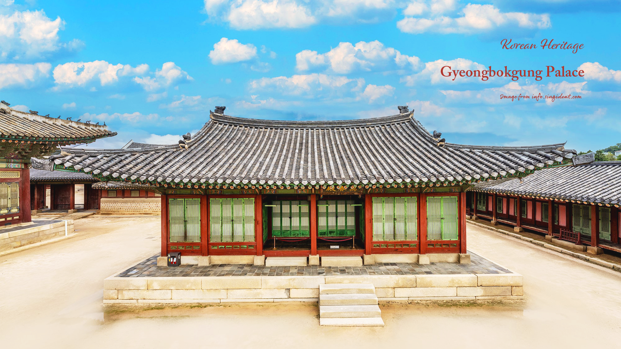 10 경복궁 만춘전 정면 C - Gyeongbokgung Palace, Korean Heritage 경복궁배경화면