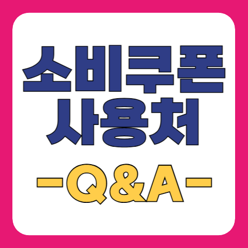 민생회복 소비쿠폰