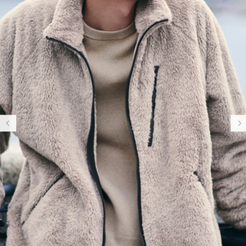 유니클로 니들스 풀집업 사진