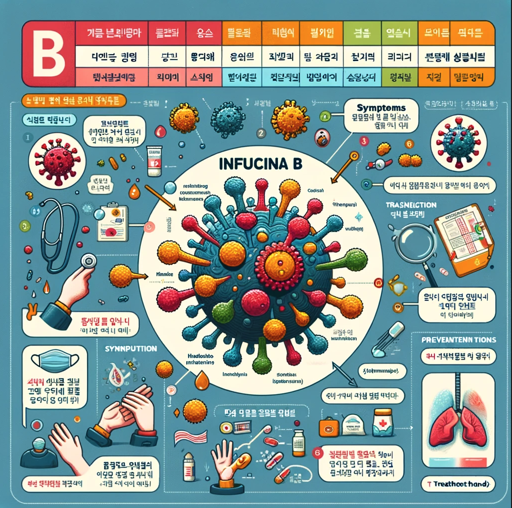 B형 독감 전염성, 전염기간 등 총정리