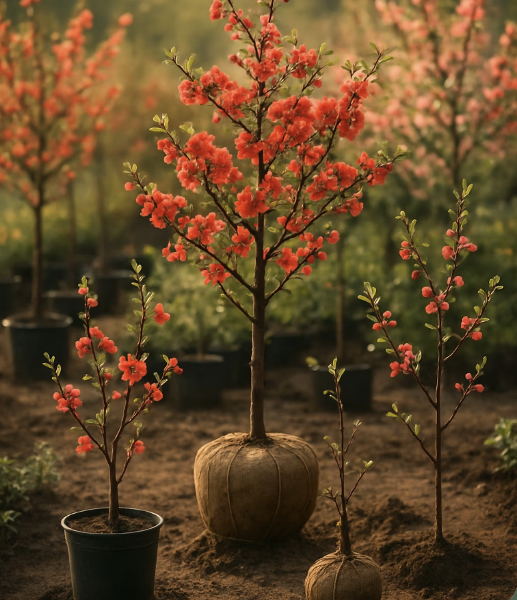 어떤 명자나무를 데려올까? (좋은 묘목 고르기)