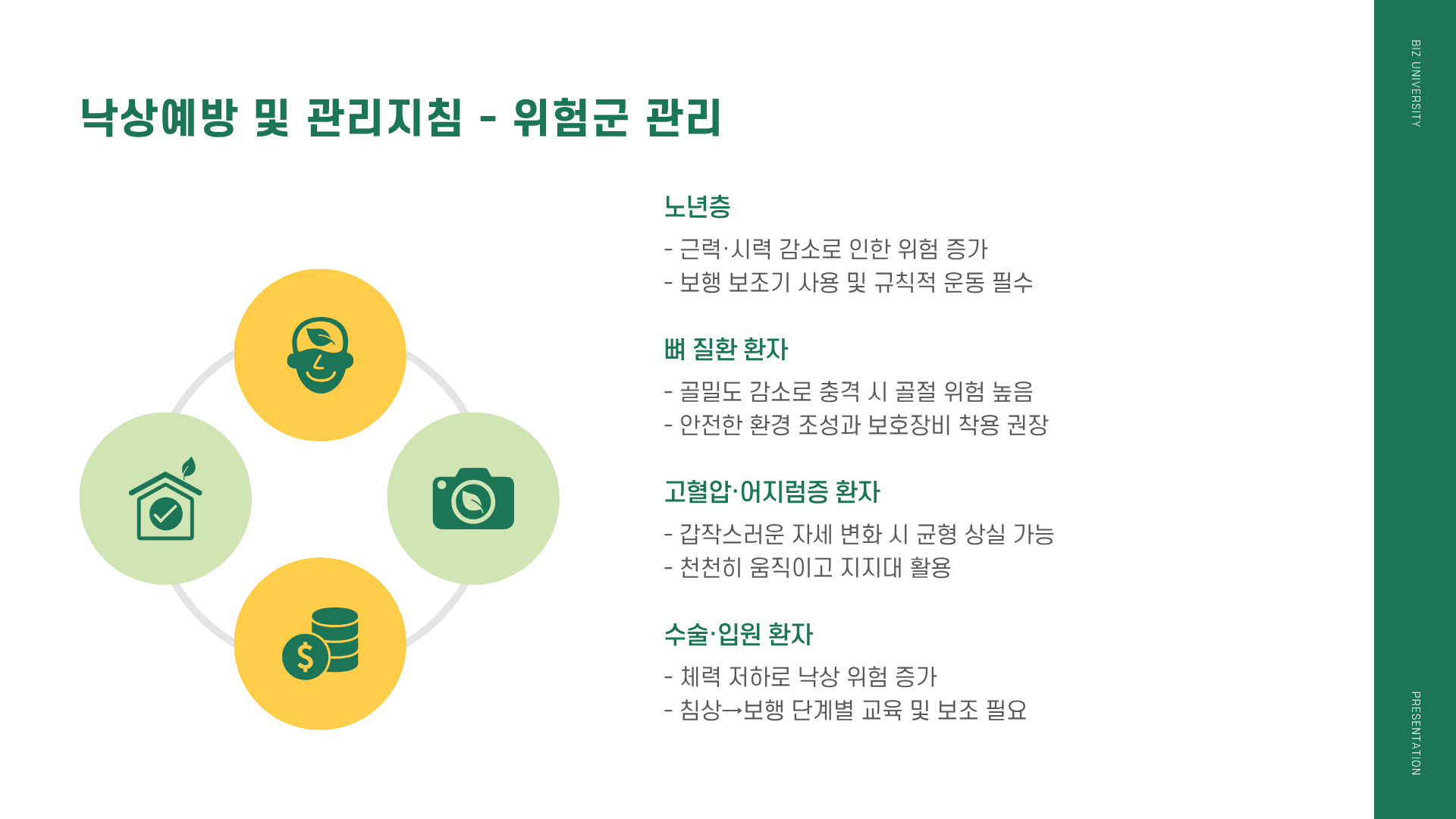 낙상예방 및 관리지침 ❘ 낙상예방 운동 ❘ 낙상예방 교육, 이대로만 하면 넘어짐 사고 90% 줄어든다! 제발 좀 보세요
