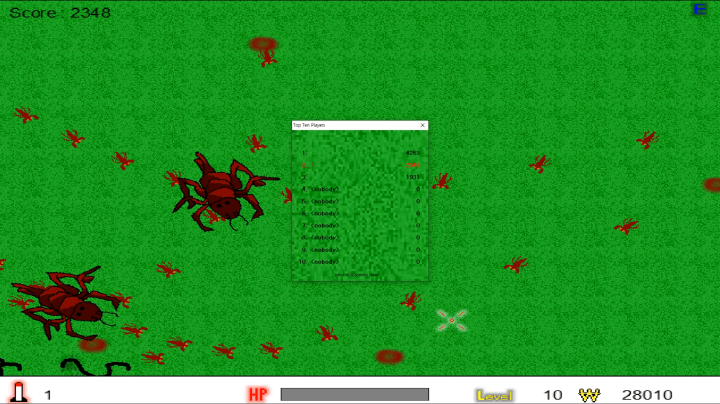 곱등이-서바이벌-게임-종료-화면