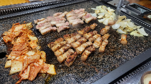 용인맛집 삼겹살 고인돌 돌판구이