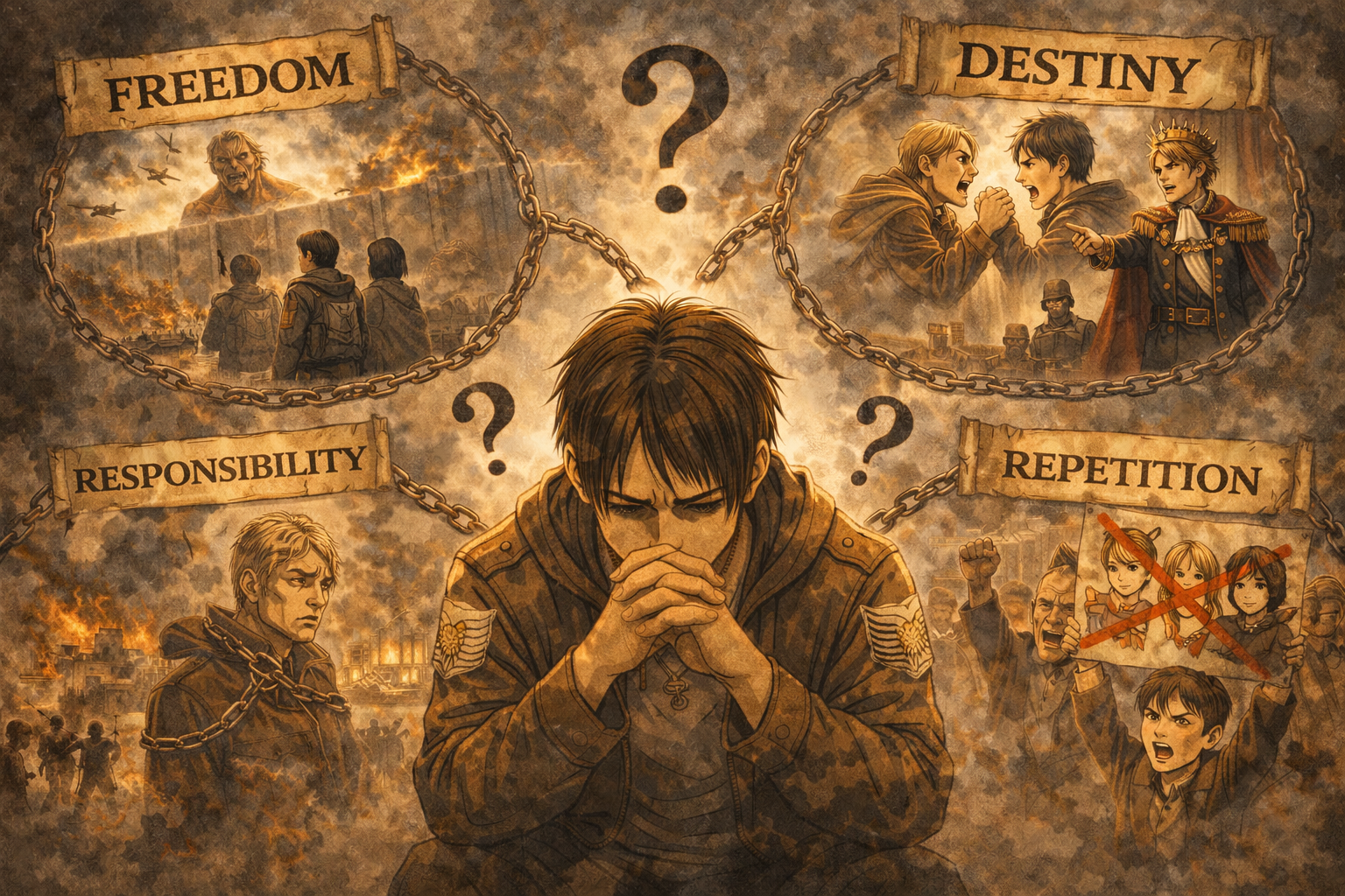 진격의 거인: 결말에 대해 철학적을로 풀어본다면